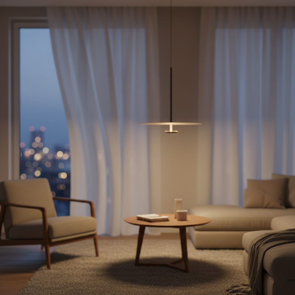 Casa Lumière Nordic Minimalist LED Hanglamp - Rond Design