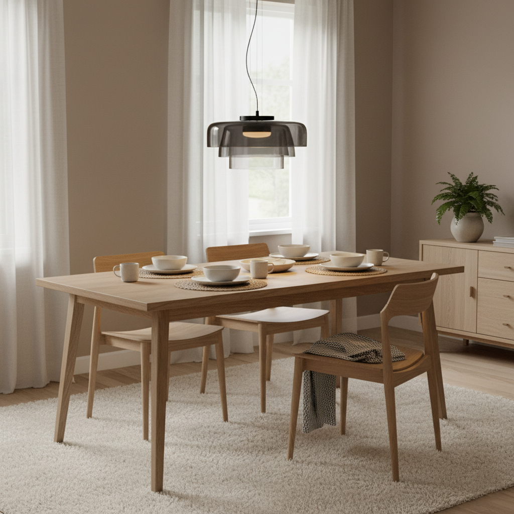 Casa Lumière Nordic Celestial Glazen Hanglamp - Warme Design Lamp Sfeerverlichting