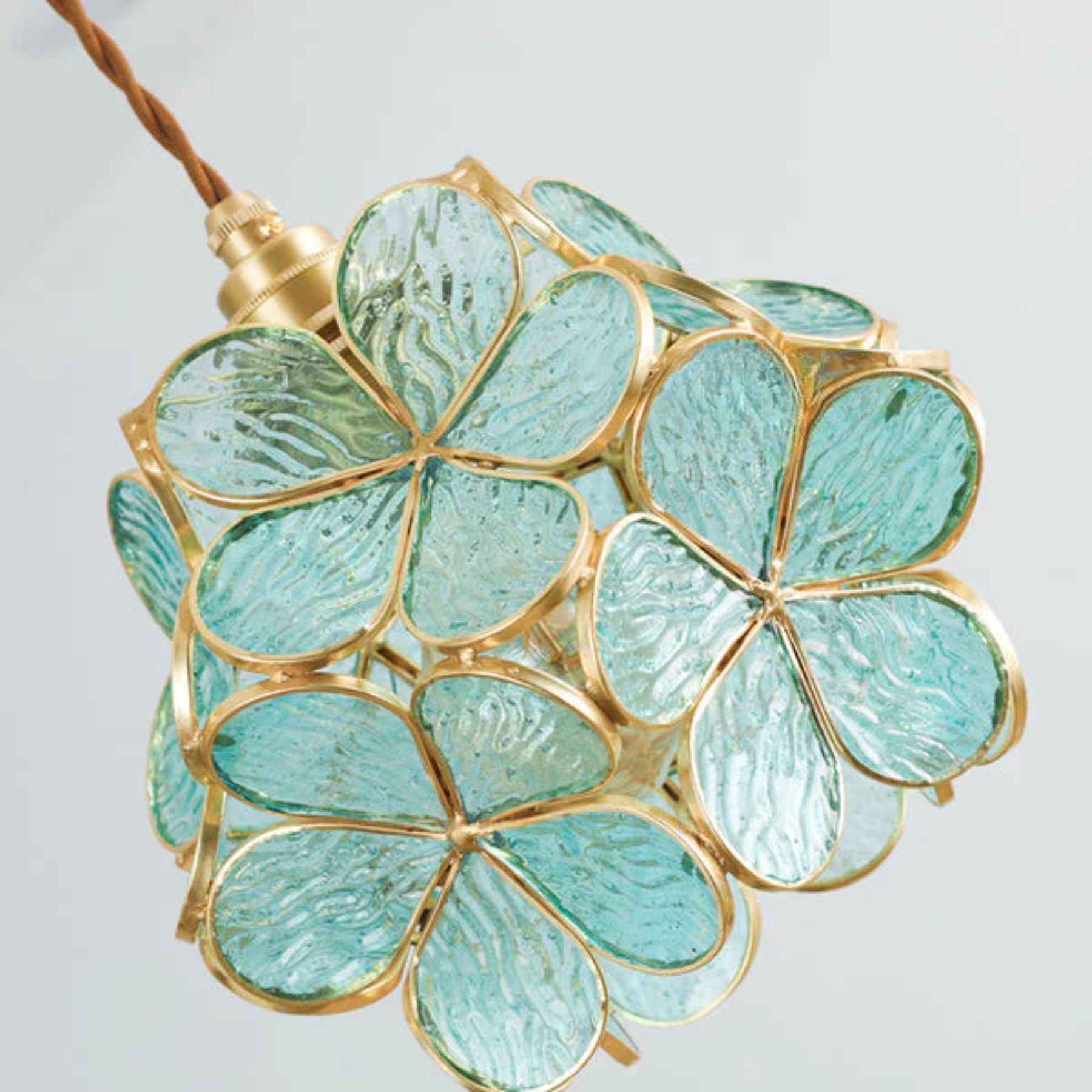 Casa Lumière Flower Hanglamp - Bloemvorm Glas & Warm Elegant Licht
