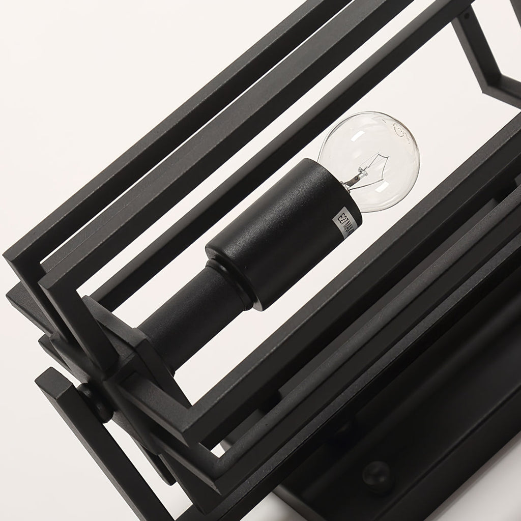 Casa Lumière Industriële Buiten Wandlamp van Glas – Weerbestendig & Tijdloos Design