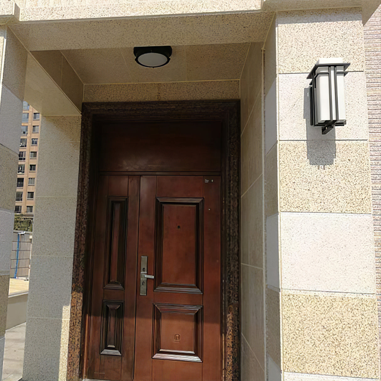 Casa Lumière Industriële Buiten Wandlamp van Glas – Weerbestendig & Tijdloos Design