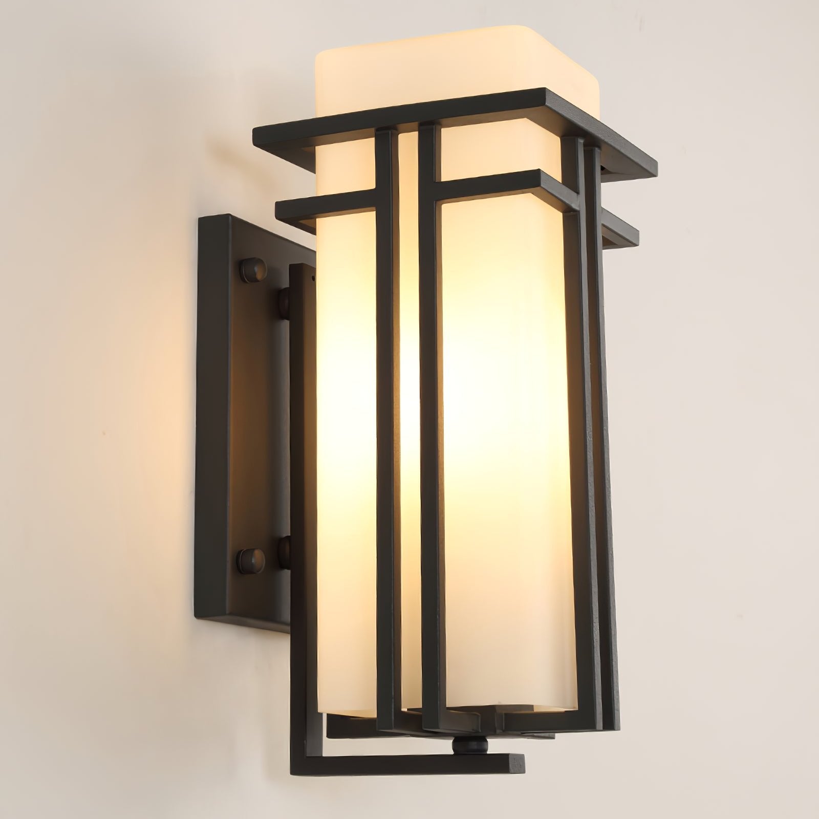 Casa Lumière Industriële Buiten Wandlamp van Glas – Weerbestendig & Tijdloos Design