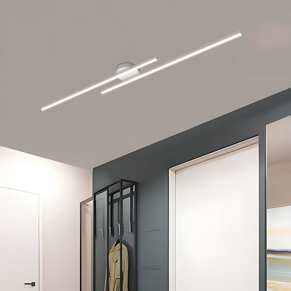 Casa Lumière Longstrip Plafondlamp - Moderne LED Plafondverlichting Zwart