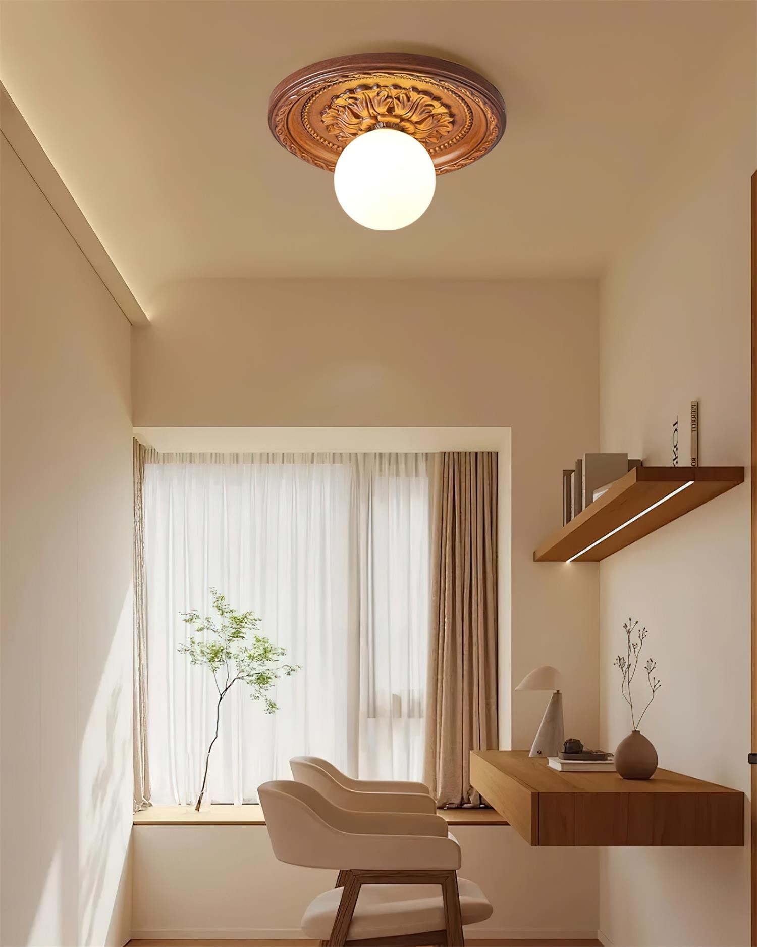 Casa Lumière Klassieke Plafondlamp - Reliëf Design Lamp