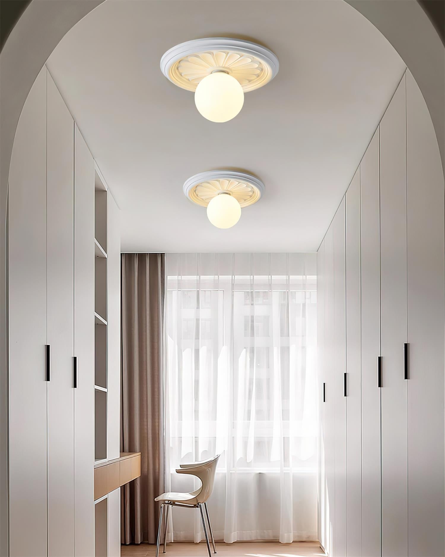 Casa Lumière Klassieke Plafondlamp - Reliëf Design Lamp