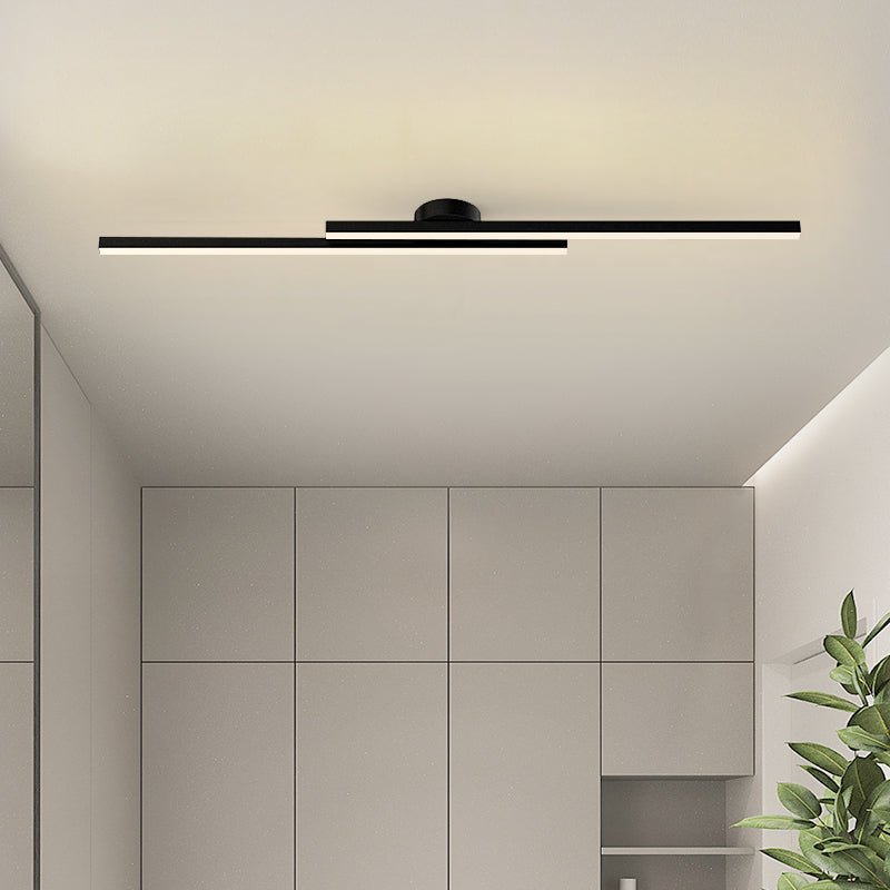 Casa Lumière Longstrip Plafondlamp - Moderne LED Plafondverlichting Zwart