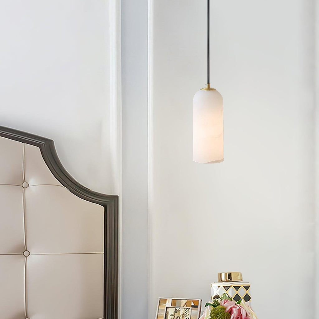 Casa Lumière Alabaster Hanglamp - Natuursteen Design Lamp Keuken, Eetkamer & Slaapkamer