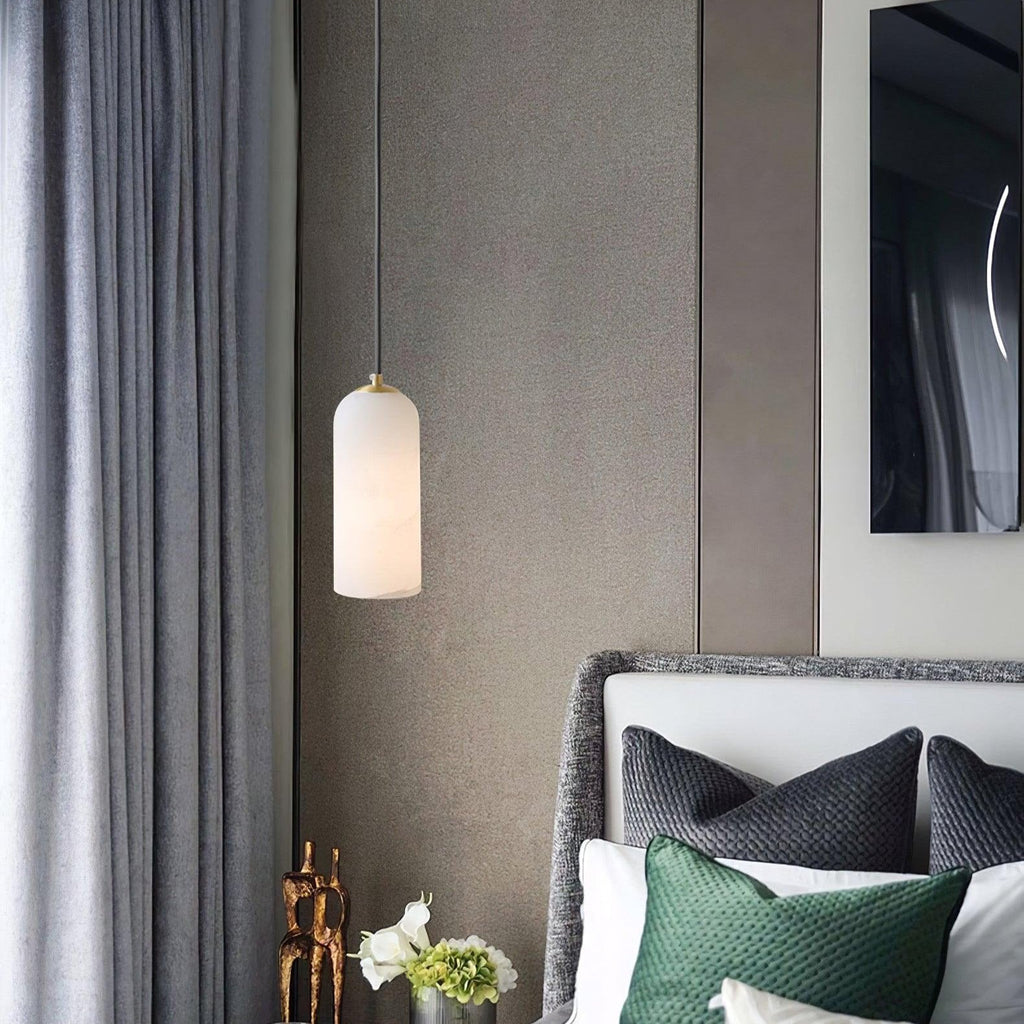 Casa Lumière Alabaster Hanglamp - Natuursteen Design Lamp Keuken, Eetkamer & Slaapkamer