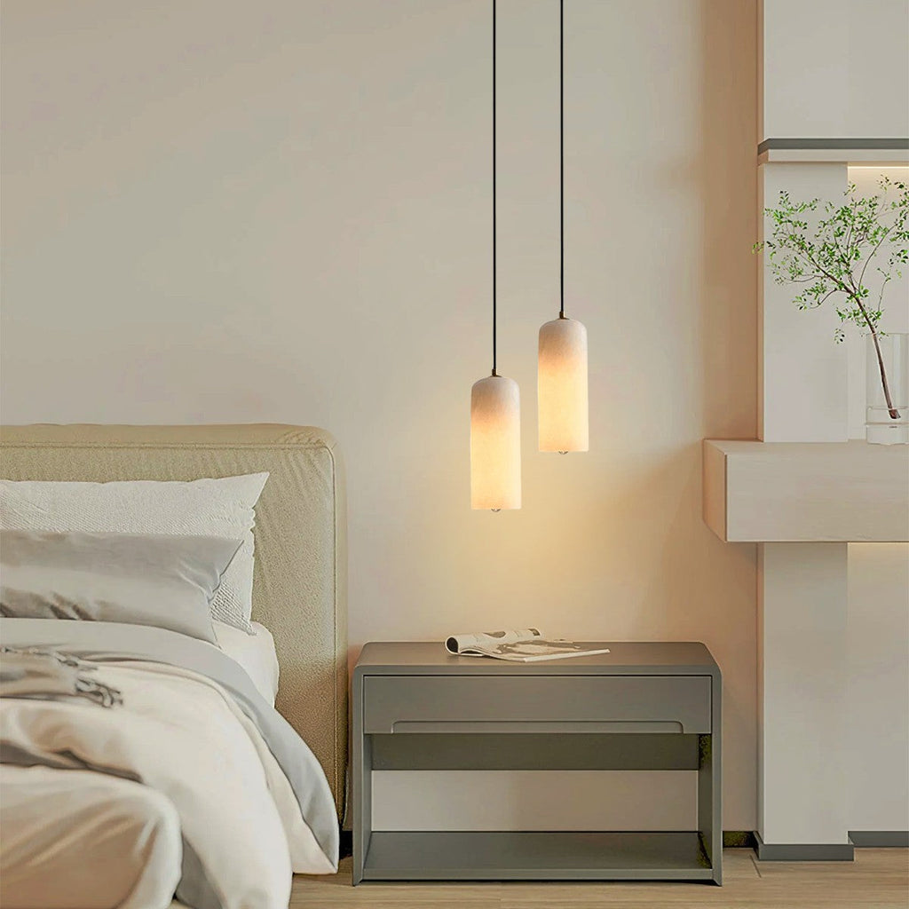 Casa Lumière Alabaster Hanglamp - Natuursteen Design Lamp Keuken, Eetkamer & Slaapkamer