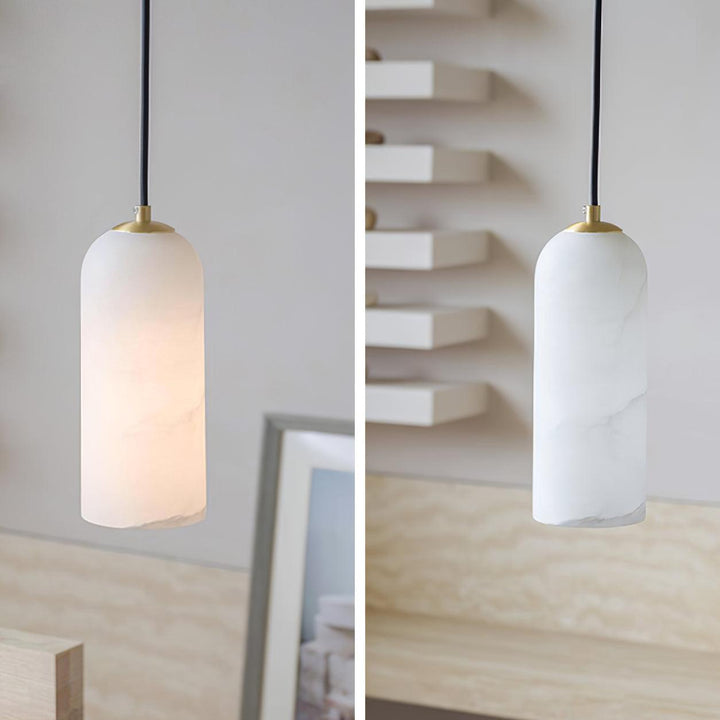 Casa Lumière Alabaster Hanglamp - Natuursteen Design Lamp Keuken, Eetkamer & Slaapkamer