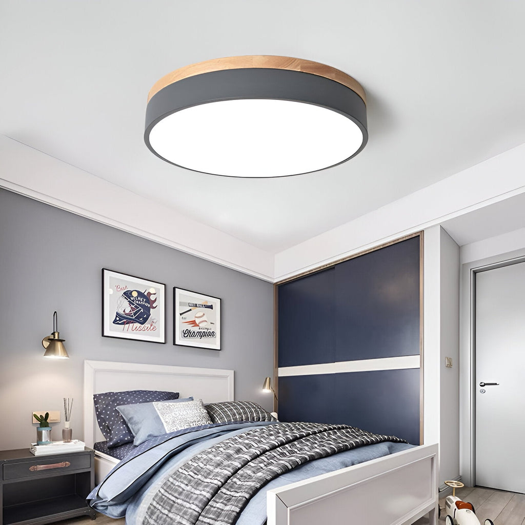 Casa Lumière Nordic Minimalistische LED Plafondlamp - Ronde Flush Mount met Acryl Design