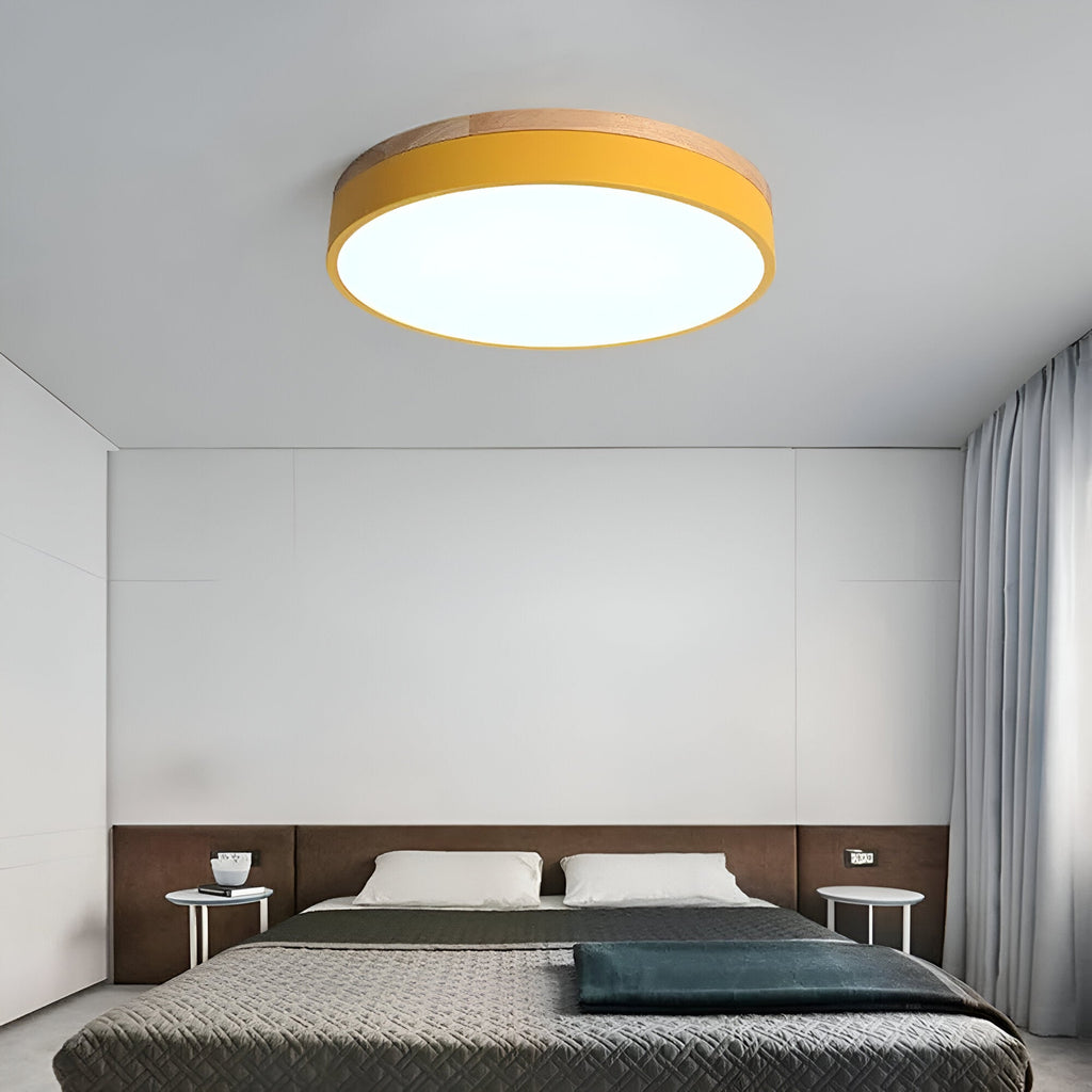 Casa Lumière Nordic Minimalistische LED Plafondlamp - Ronde Flush Mount met Acryl Design