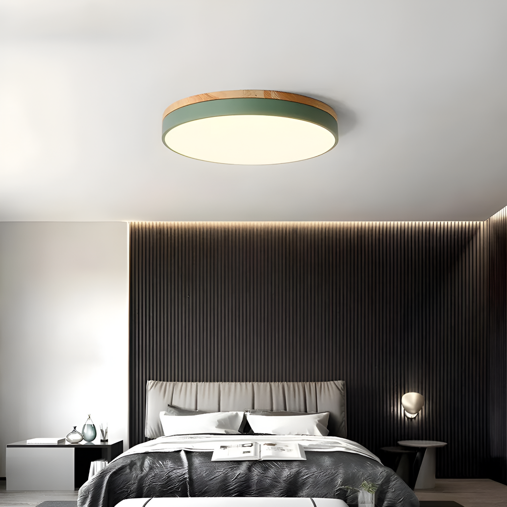 Casa Lumière Nordic Minimalistische LED Plafondlamp - Ronde Flush Mount met Acryl Design