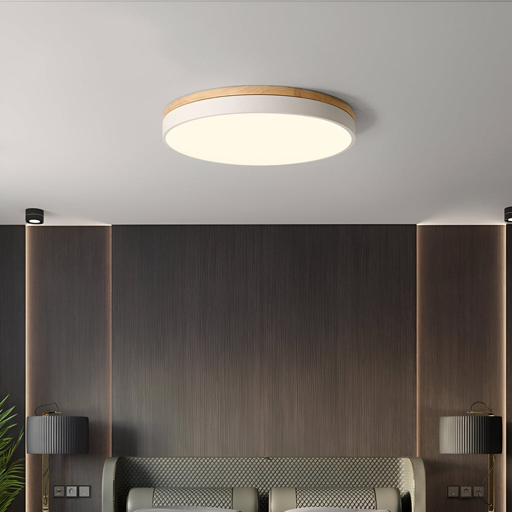 Casa Lumière Nordic Minimalistische LED Plafondlamp - Ronde Flush Mount met Acryl Design