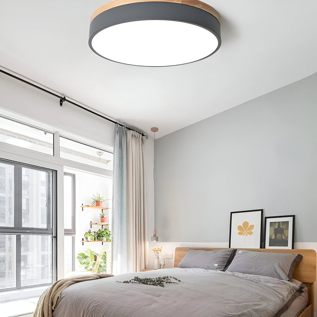Casa Lumière Nordic Minimalistische LED Plafondlamp - Ronde Flush Mount met Acryl Design