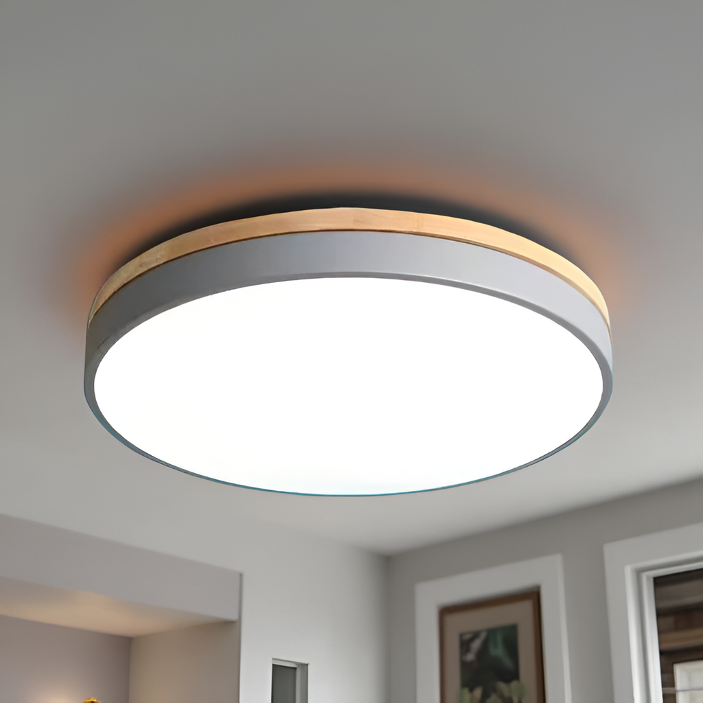 Casa Lumière Nordic Minimalistische LED Plafondlamp - Ronde Flush Mount met Acryl Design