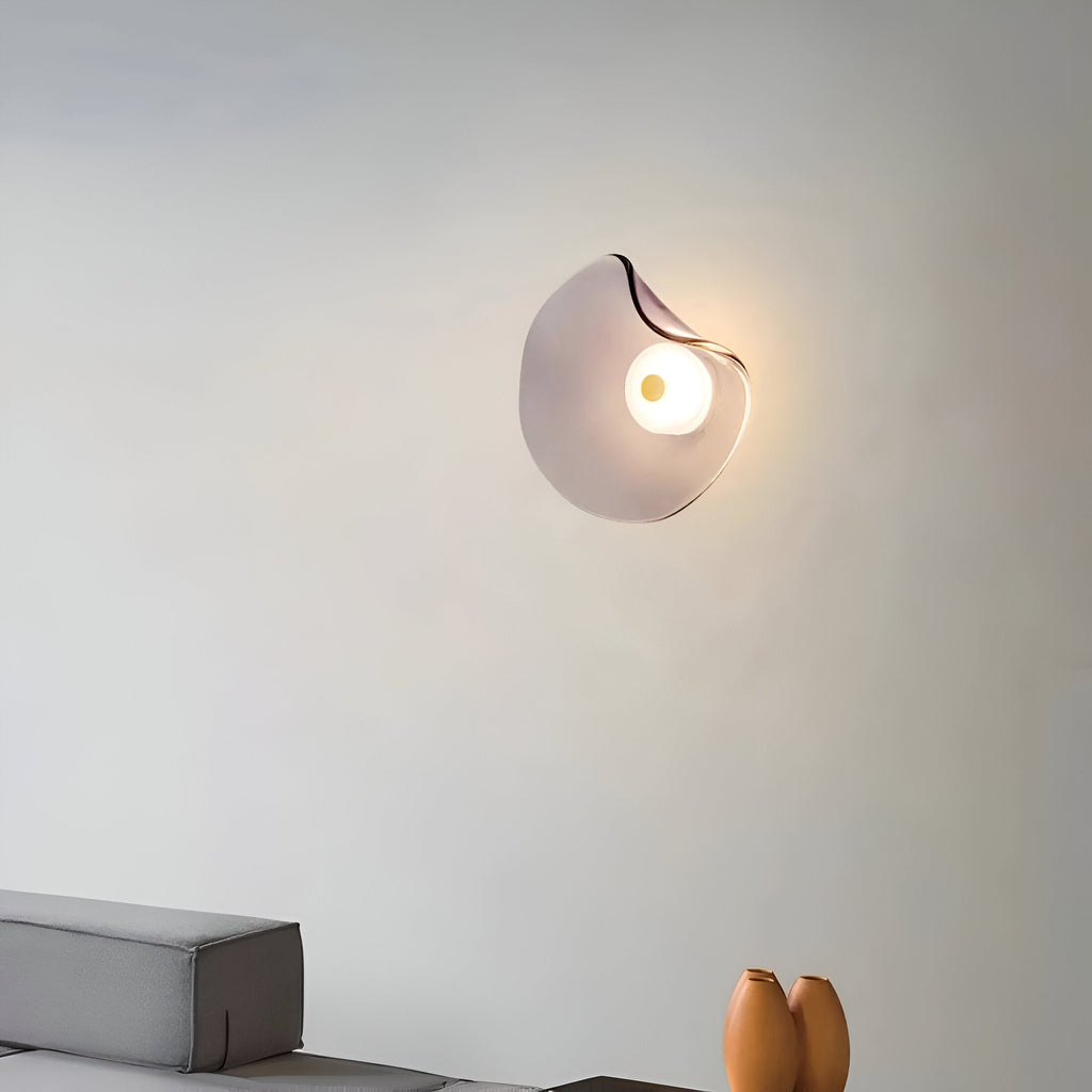 Casa Lumière Amber Glas Wandlamp - Sfeervol Design Wandverlichting