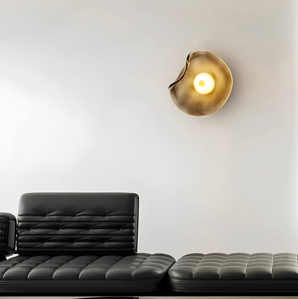 Casa Lumière Amber Glas Wandlamp - Sfeervol Design Wandverlichting