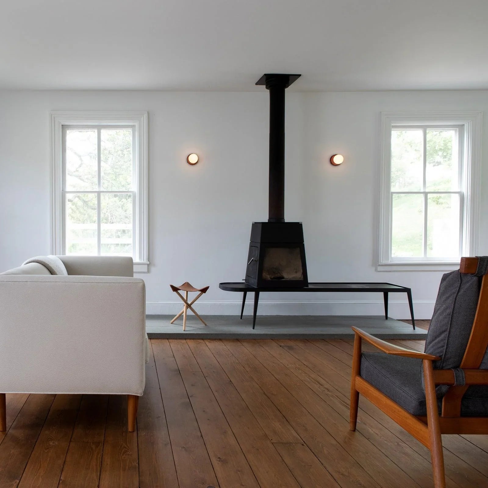 Casa Lumière Nordic Minimalistische LED Wandlamp - Ronde Vorm met Glazen Bol