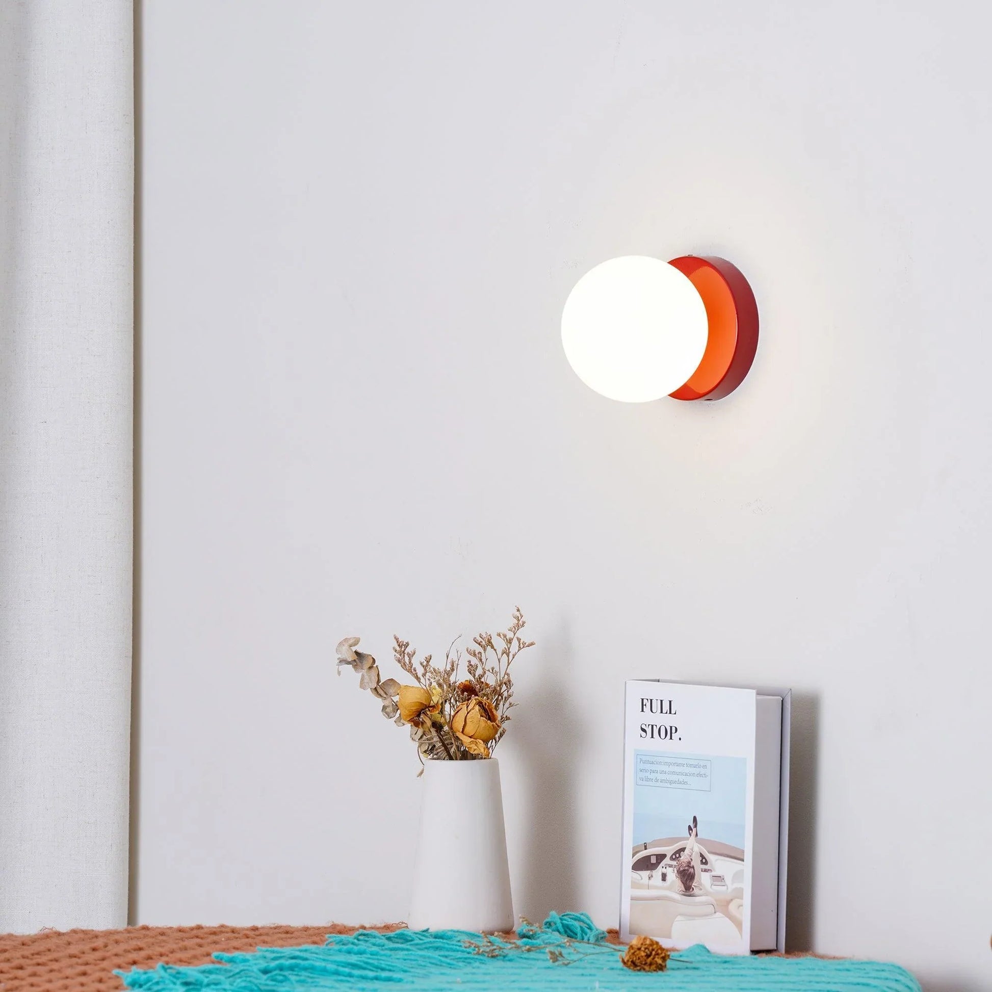 Casa Lumière Nordic Minimalistische LED Wandlamp - Ronde Vorm met Glazen Bol