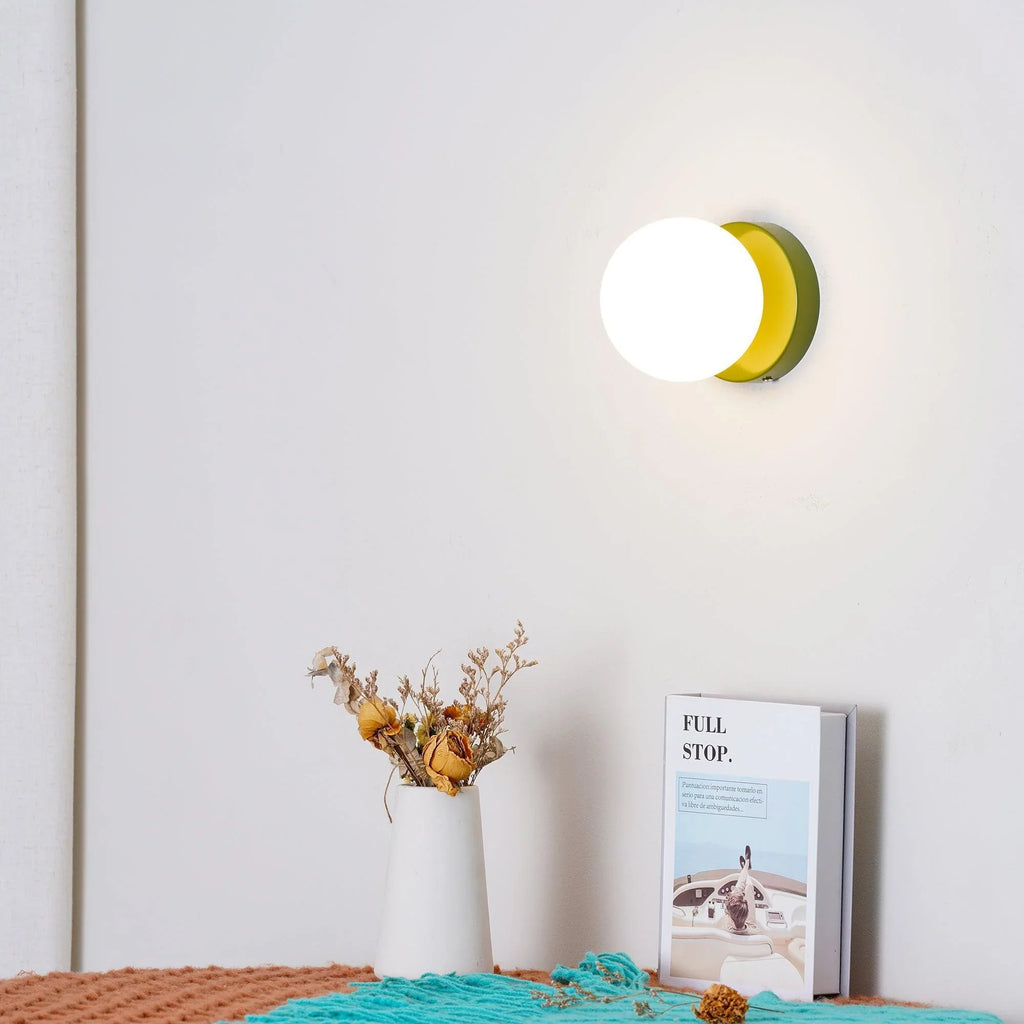 Casa Lumière Nordic Minimalistische LED Wandlamp - Ronde Vorm met Glazen Bol