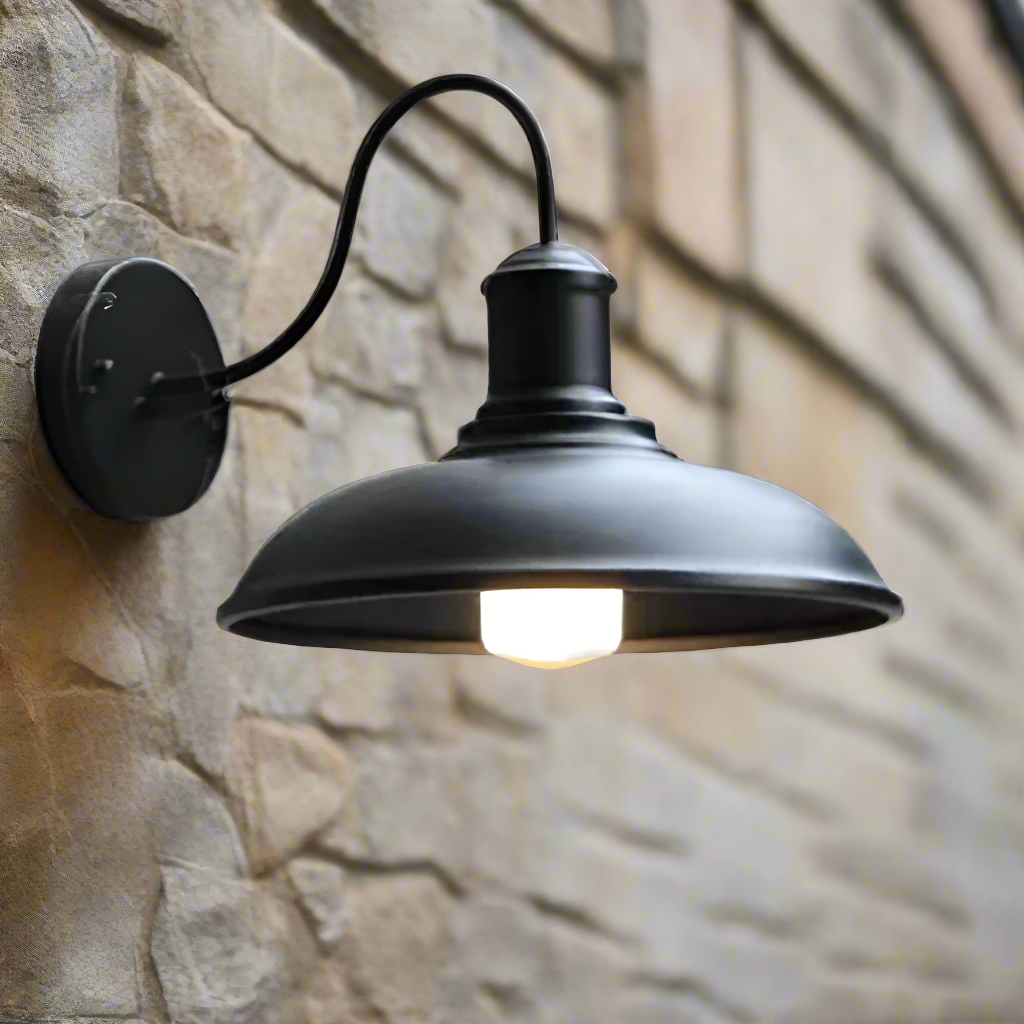 Casa Lumière Industriële Buiten Wandlamp van Metaal - Modern Design met Klassieke Uitstraling