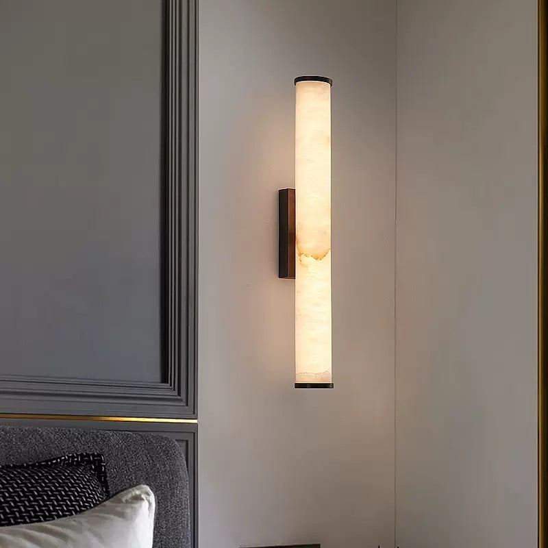 Casa Lumière Callisto Marmeren Wandlamp met Koper – Modern Design & Warme Sfeerverlichting
