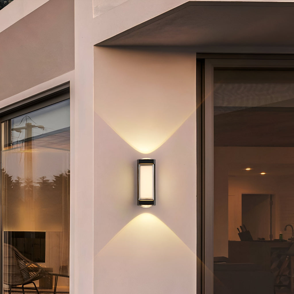 Casa Lumière Nordic Up Down Outdoor Wandlamp - Waterdichte Minimalistische LED Buitenverlichting