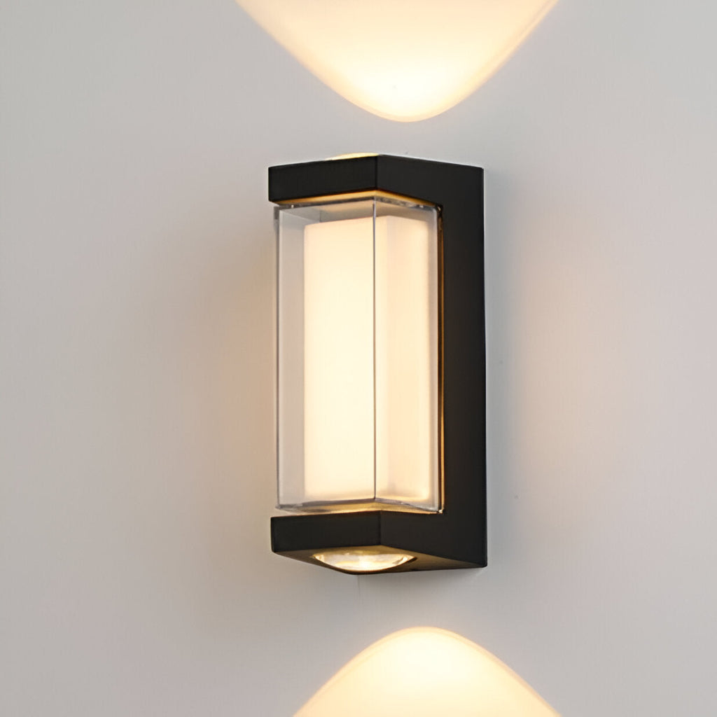 Casa Lumière Nordic Up Down Outdoor Wandlamp - Waterdichte Minimalistische LED Buitenverlichting