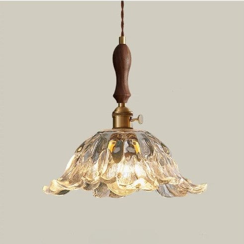 Casa Lumière Retro Franse Glazen Hanglamp - Sfeervol Licht & Klassiek Design