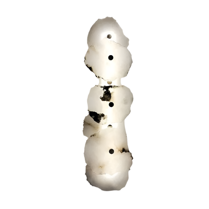 Casa Lumière Organische Marmeren Wandlamp - Zachte Lichtgloed Design Verlichting