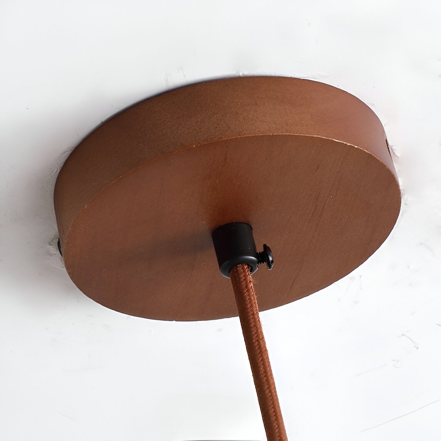 Casa Lumière Hanglamp van Travertin & Houten Accenten - Design Plafondverlichting