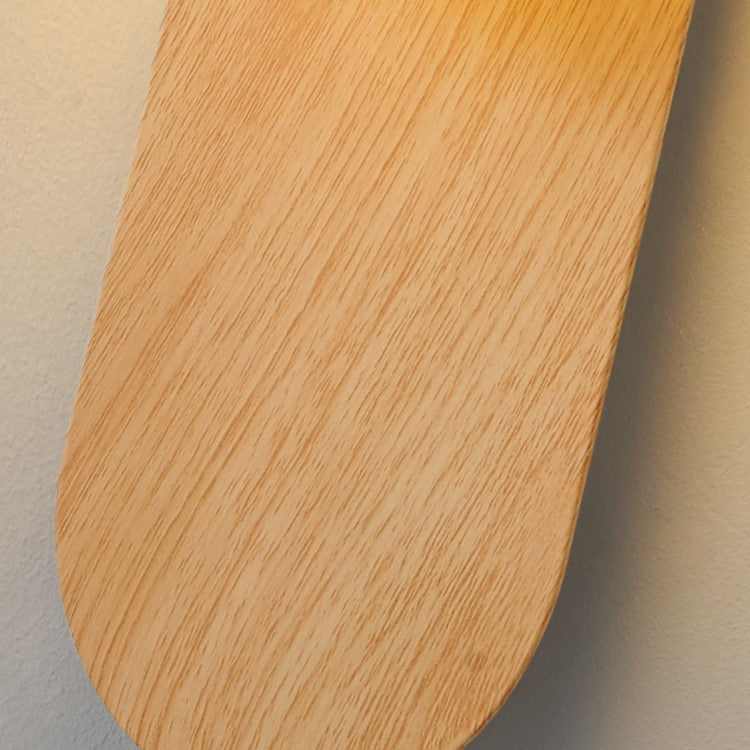 Casa Lumière Nordic Minimalistische Wandlamp van Hout & Glas - Warme Accentverlichting Slaapkamer & Woonruimte