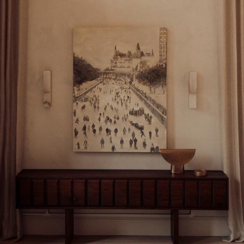 Casa Lumière Moderne Alabaster Wandlamp - Zacht Diffuus Licht