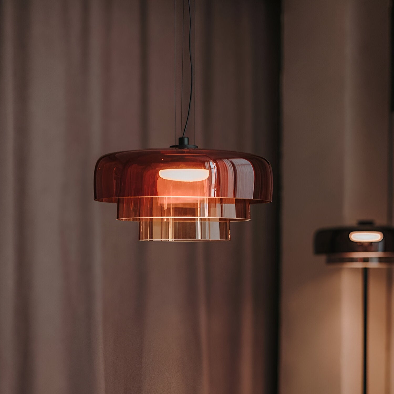 Casa Lumière Nordic Celestial Glazen Hanglamp - Warm Design Verlichting