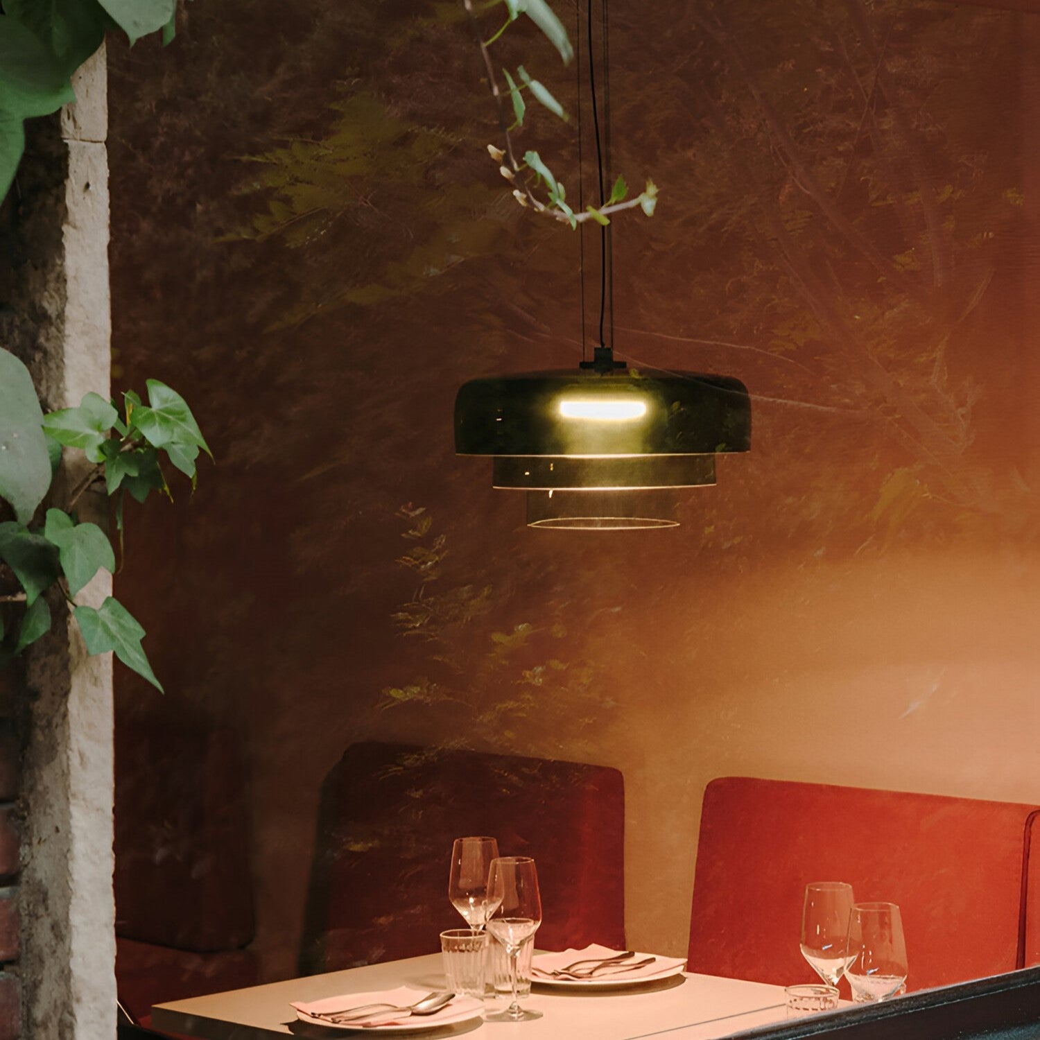 Casa Lumière Nordic Celestial Glazen Hanglamp - Warm Design Verlichting