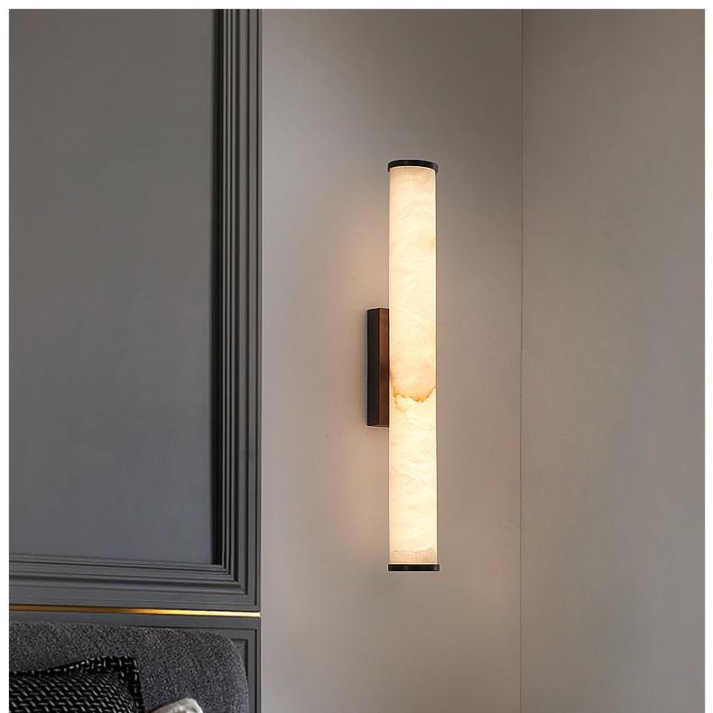 Casa Lumière Callisto Marmeren Wandlamp met Koper – Modern Design & Warme Sfeerverlichting