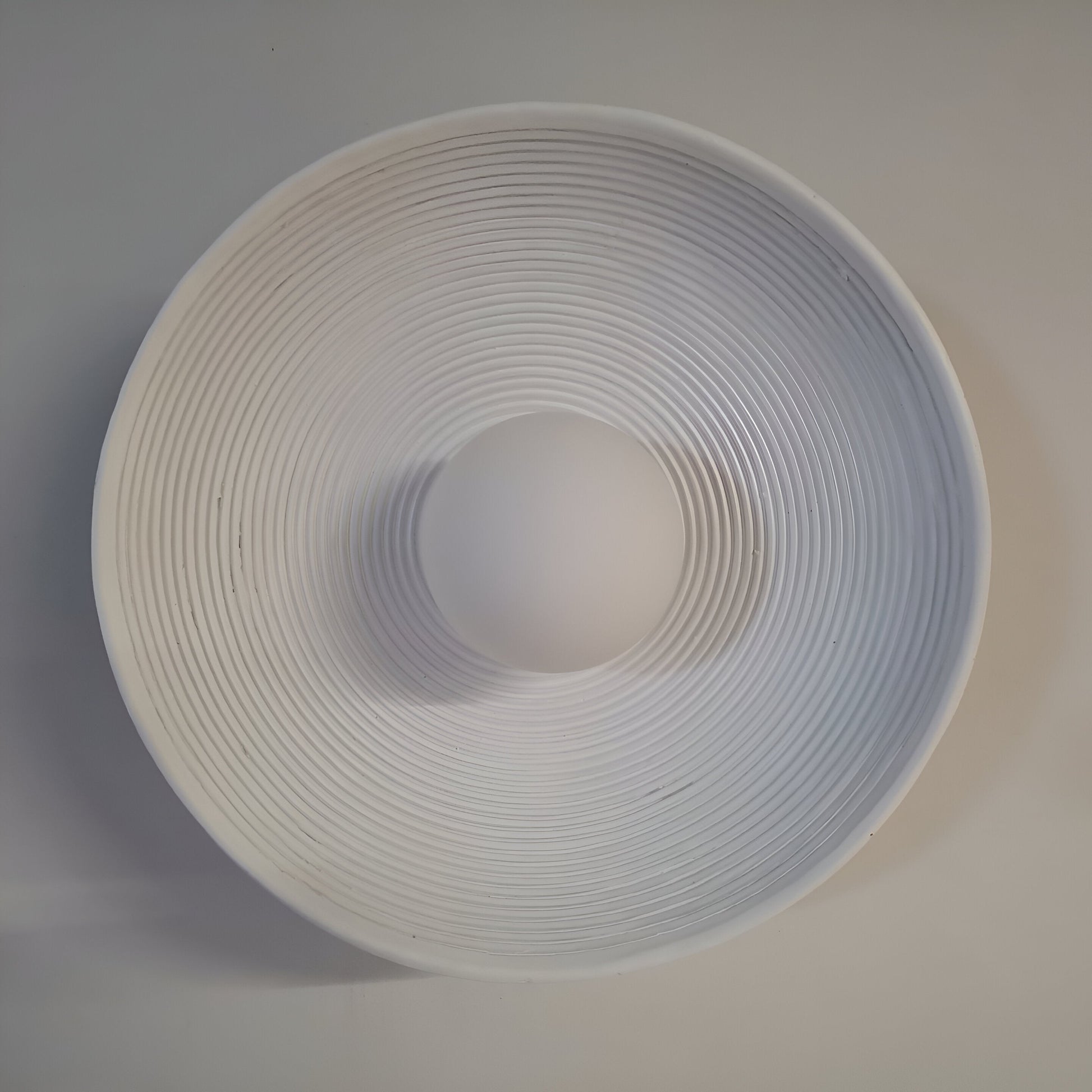 Casa Lumière Retro Ceramic Japandi Wandlamp - Rond Design, Resin Afwerking & Zacht LED Licht