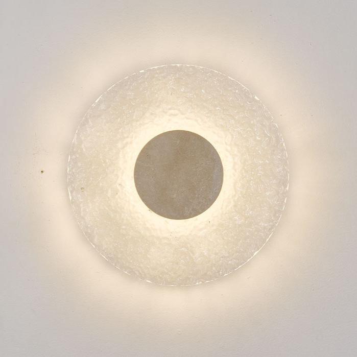 Casa Lumière Travertine Wandlamp van Acryl - Artistieke Sfeerverlichting Woonkamer, Slaapkamer & Hal