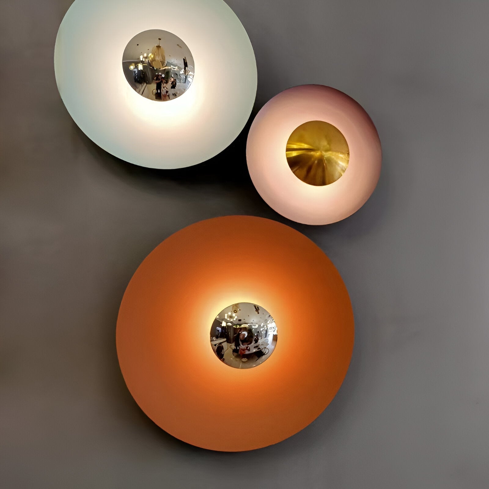 Casa Lumière Ronde Metalen Wandlamp - Retro Design & Warm Licht