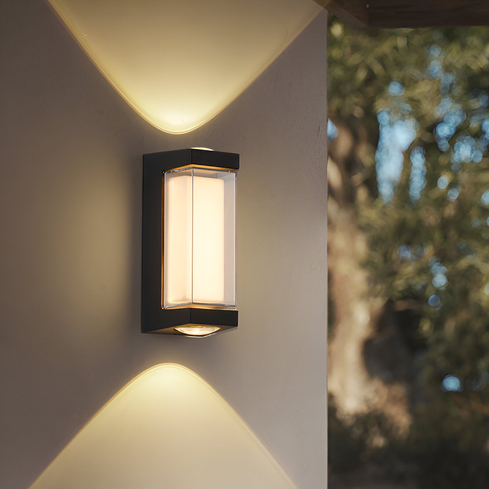 Casa Lumière Nordic Up Down Outdoor Wandlamp - Waterdichte Minimalistische LED Buitenverlichting