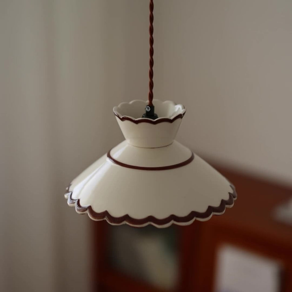 Casa Lumière Vintage Keramische Hanglamp - Klassieke Details