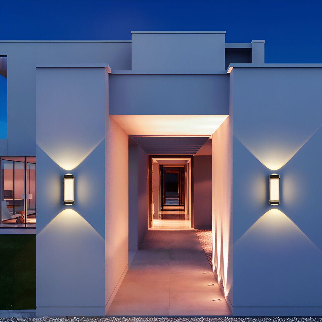 Casa Lumière Nordic Up Down Outdoor Wandlamp - Waterdichte Minimalistische LED Buitenverlichting