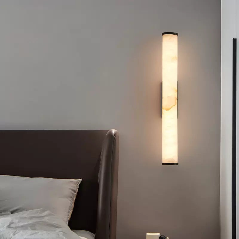 Casa Lumière Callisto Marmeren Wandlamp met Koper – Modern Design & Warme Sfeerverlichting