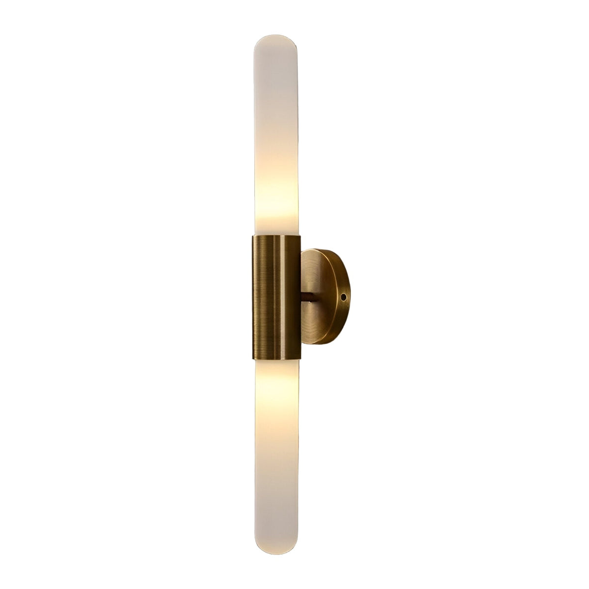 Casa Lumière Luxury Nordic Wall Lamp - Ribbed Glass & Metal Holder