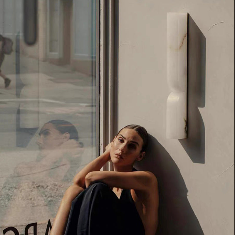 Casa Lumière Moderne Alabaster Wandlamp - Zacht Diffuus Licht