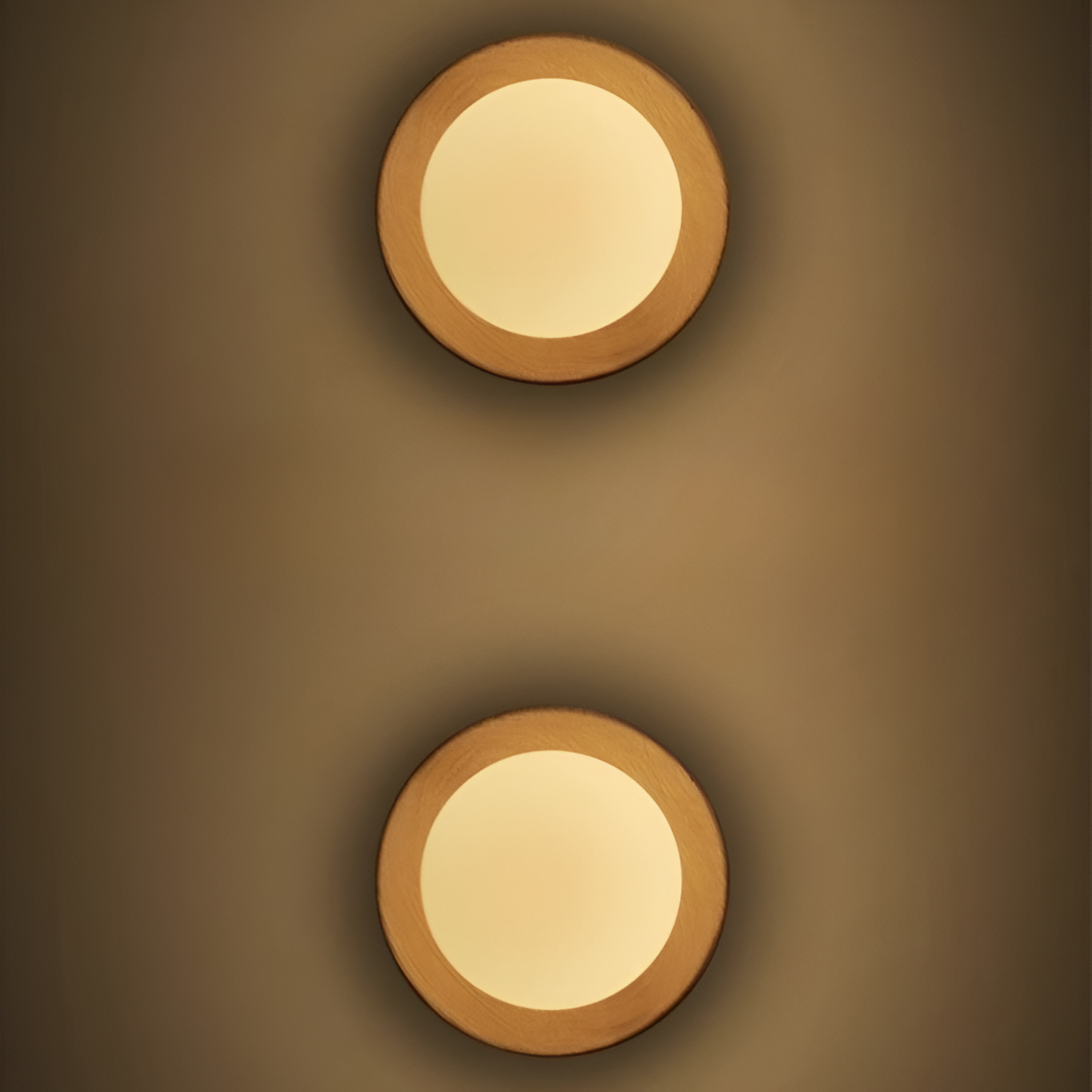 Casa Lumière Nordic Minimalist Houten Wandlamp - Warme LED Sfeerverlichting Woonkamer, Slaapkamer & Hal