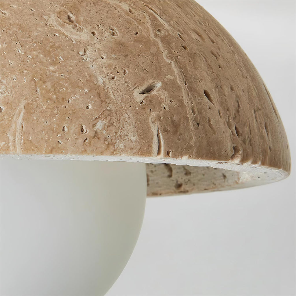 Casa Lumière Travertine Plafondlamp - Natuursteen Design Lamp