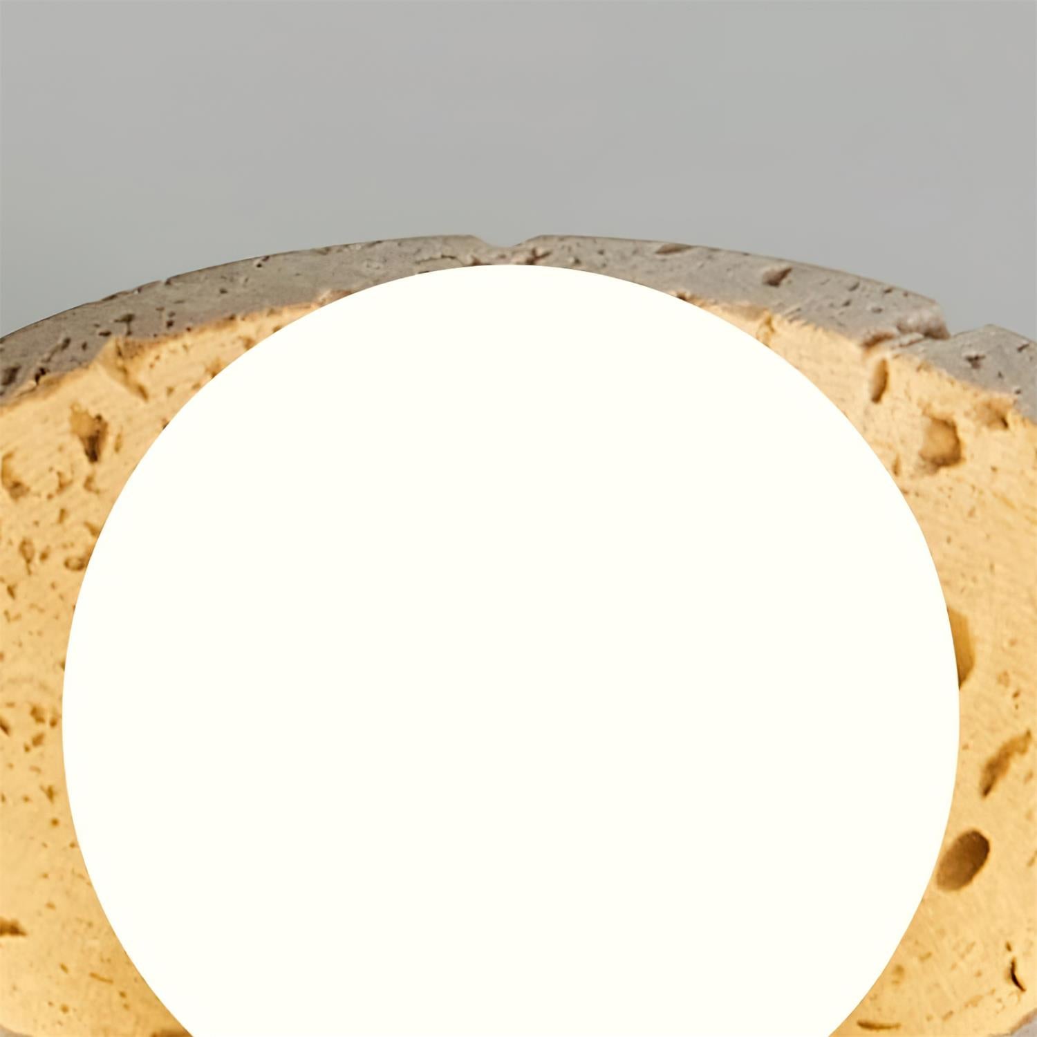 Casa Lumière Travertine Plafondlamp - Natuursteen Design Lamp