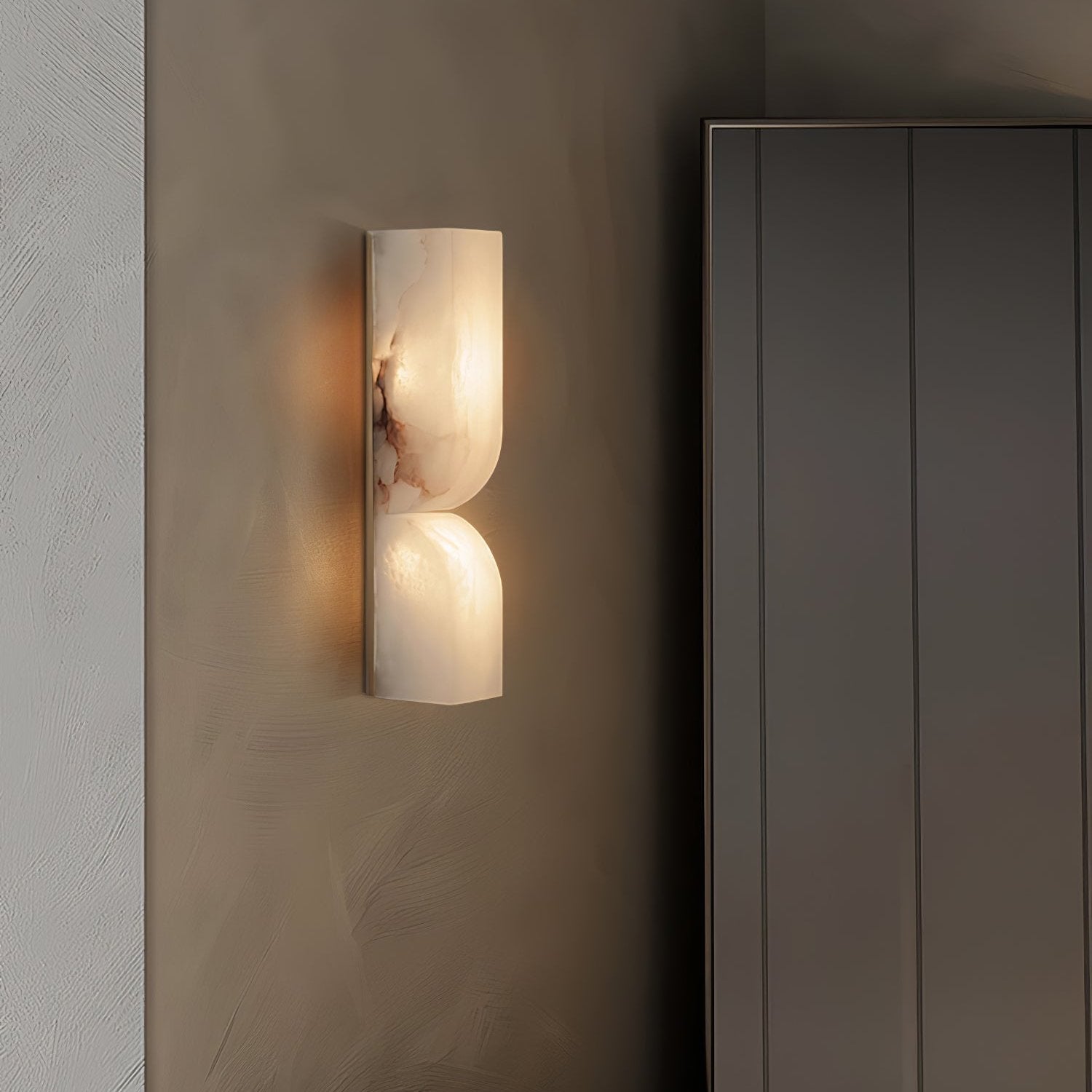 Casa Lumière Moderne Alabaster Wandlamp - Zacht Diffuus Licht
